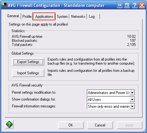 How to configure your AVG Firewall for SPAMfighter