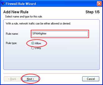 Configurar o Firewall de segurança de Internet F-Secure