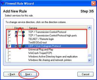 Configurar o Firewall de segurança de Internet F-Secure