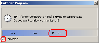 Aquí podrá ver instrucciones para configurar su cortafuegos NetOp Desktop para el servidor SPAMfighter.