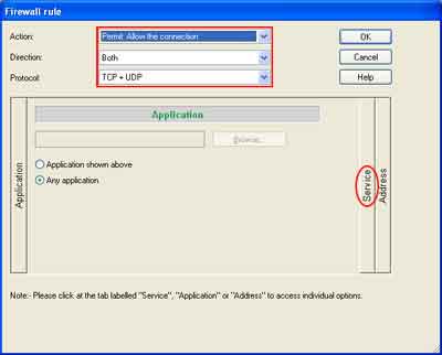 Configuring Norman Personal Firewall