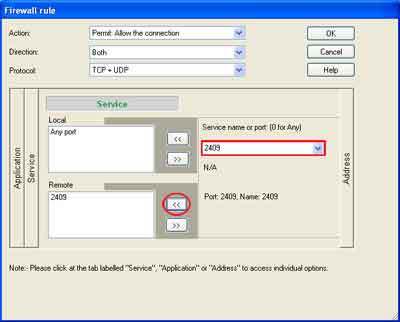 Configuring Norman Personal Firewall