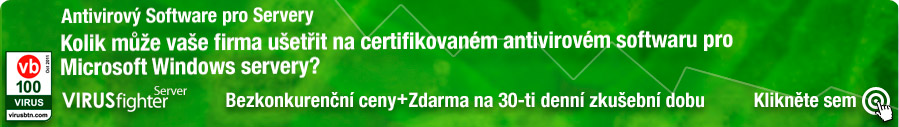 Dostanete plnou verzi VIRUSfighter Server naprosto zdarma po dobu 30-ti dní. 