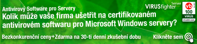 Dostanete plnou verzi VIRUSfighter Server naprosto zdarma po dobu 30-ti dní.