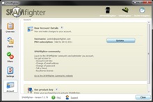 Bloquea el correo no deseado con SPAMfighter