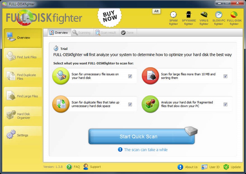 FULL-DISKfighter screen shot