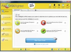 برنامج FULL-DISKfighter مخصص للمستخدمين على اختلاف مستويات مهاراتهم، ولا يتطلب مستوى متقدما من المعرفة الفنية!