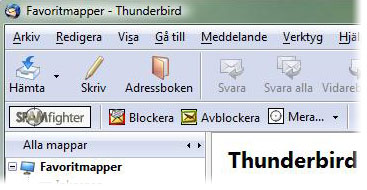Gratis skräppostfilter för Mozilla Thunderbird