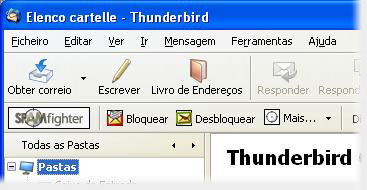 Filtro de spam grátis para Mozilla Thunderbird