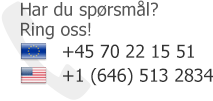 Gratisk telefonstøtte - Ring oss, og få den hjelp du trenger