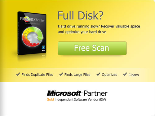 How easy is it to clean a full disk with FULL-DISKfighter? - 1-2-3 Problem solved!