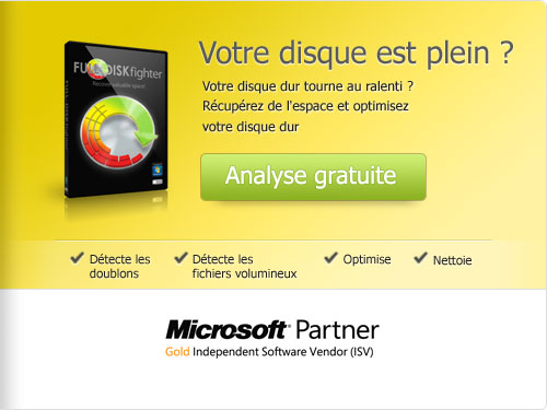Le nettoyage complet d'un disque à l'aide de FULL-DISKfighter est aussi simple que ça ! 1, 2, 3, problème résolu !