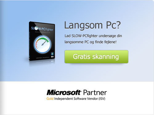 Træt af langsom PC? Prøv gratis scan