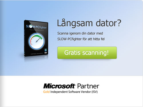 Trött på en långsam dator? Gör en gratis scanning!