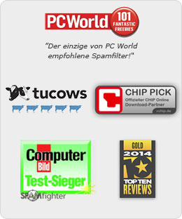 SPAMfighter Awards and Prizes