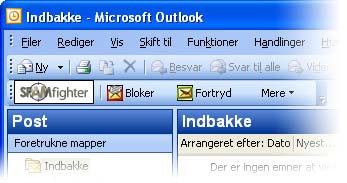 Stop spam with SPAMfighter!