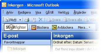 Bli kvitt skräpposten med SPAMfighter!