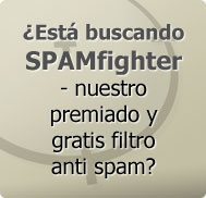 ¿Su correo está lleno de <em>spam</em>? ¡Filtro anti-<em>spam</em> gratis!