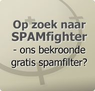 E-mail vol met ongewenste e-mailberichten? Gratis Spamfilter!