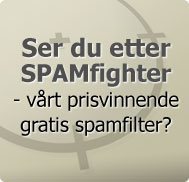 E-posten overfylt med spam? Gratis Spamfilter!<br />