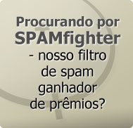 E-mail junto com spam? Filtro de spam grátis!