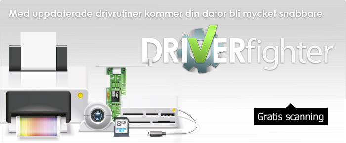 Ladda ner dina nya drivrutinuppdateringar med DRIVERfighter