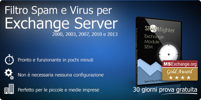 SPAMfighter Exchange Anti Spam Module