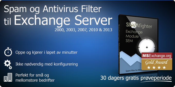 Exchange Anti Søppelpost Filter