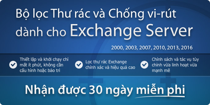 Bảo vệ chống spam và phishing ngay.