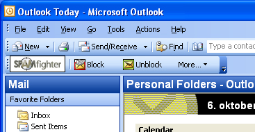 SPAMfighter Pro Screenshot