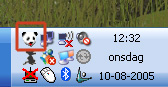 2. Click "Open Panda Platinum 2005"<br />