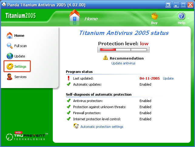 panda antivirus platino 2011 rimozione crediti d'imposta energia