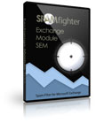 Procurando por um filtro de spam empresarial? O módulo Exchange de SPAMfighter (SEM), é o fácil de usar filtro de spam empresarial para servidor Exchange da Microsoft 2000, 2003 e 2007.