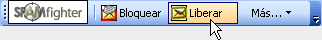 Spamfighter, unblock, spam, accept, filter, move, remove