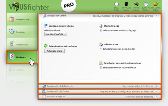Consiga VIRUSfighter aquí.
