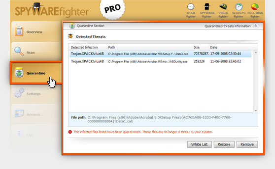 Spyware Blocker - SPYWAREfighter