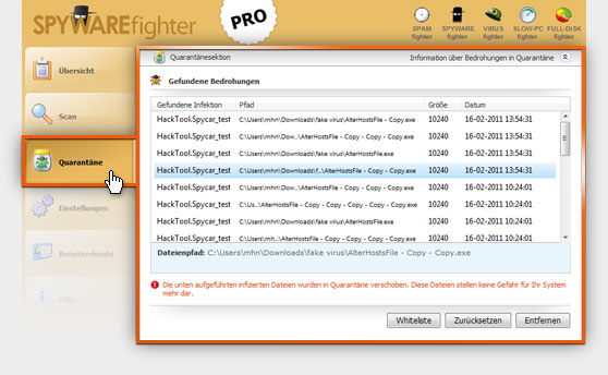Spyware Blocker - SPYWAREfighter