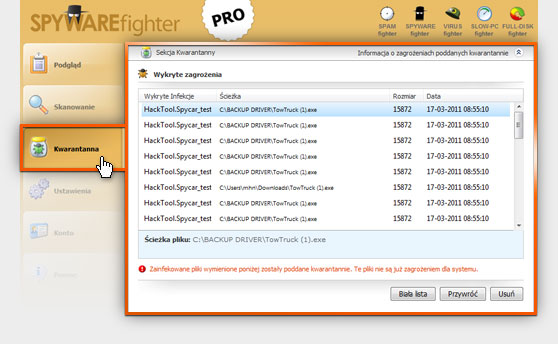 Spyware Blocker - SPYWAREfighter