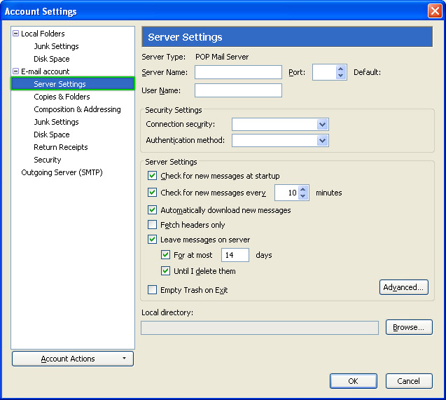 Do I use IMAP ?