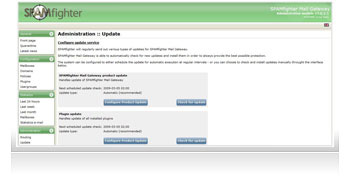 SPAMfighter Mail Gateway(SMG)Bildschirmfotos - SPAMfighter Mail Gateway passt sich der bereits bestehenden E-Mail-Infrastruktur Ihres 