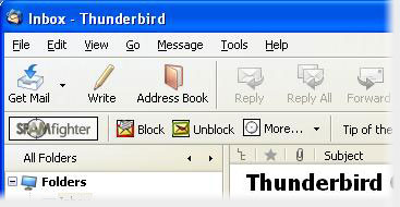 Mozilla 썬더버드 무료 스팸 필터