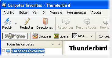Filtro anti-<em>spam</em> gratuito para Mozilla Thunderbird