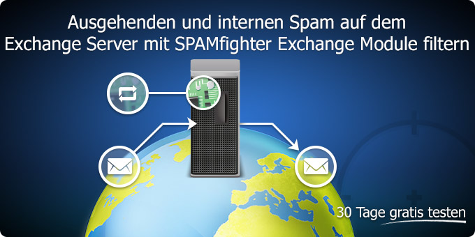 Ausgehenden und internen Spam auf dem Exchange Server mit SPAMfighter Exchange Module filtern