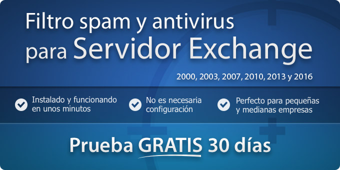 Protección inmediata contra spam y phishing