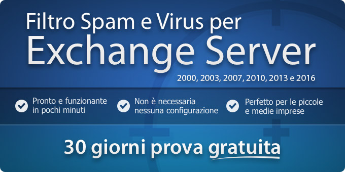 Protezione istantanea contro lo spam e il phishing